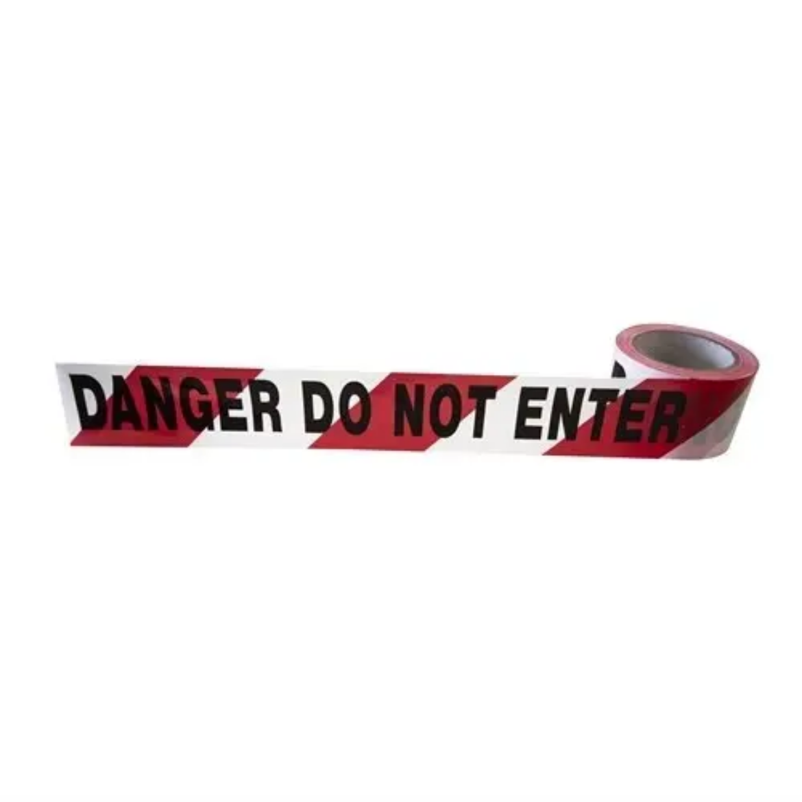 Picture of Frontier, Barrier Safety Tape DANGER DO NOT ENTER Red White 100M Roll - Red White